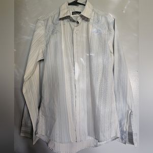 Men's button up long sleeve 7 diamonds brand